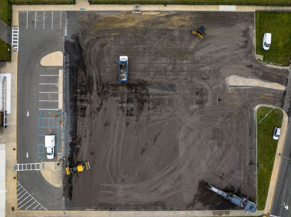 Parking Lot Excavation in Hattiesburg